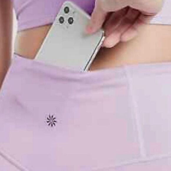 Athleta Ultra High Rise Elation 7/8 Tight Lavender Purple SP - Picture 4 of 9
